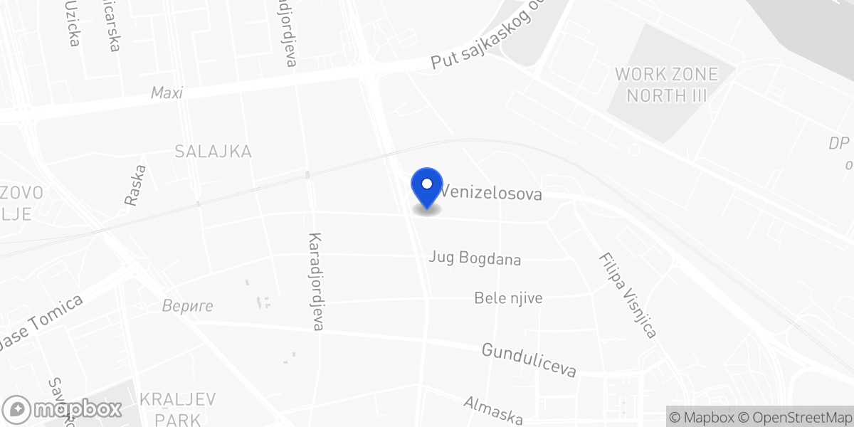 Mapa — Patrijarha Čarnojevića 3