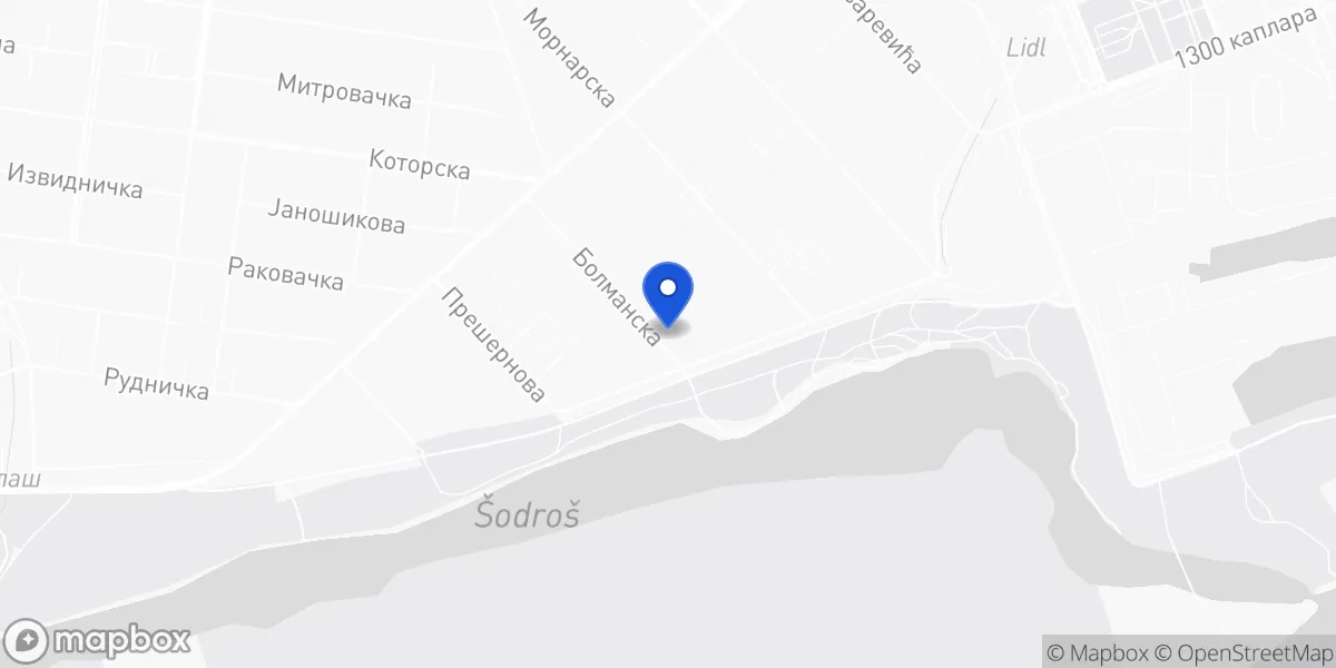 Mapa: Bolmanska 23