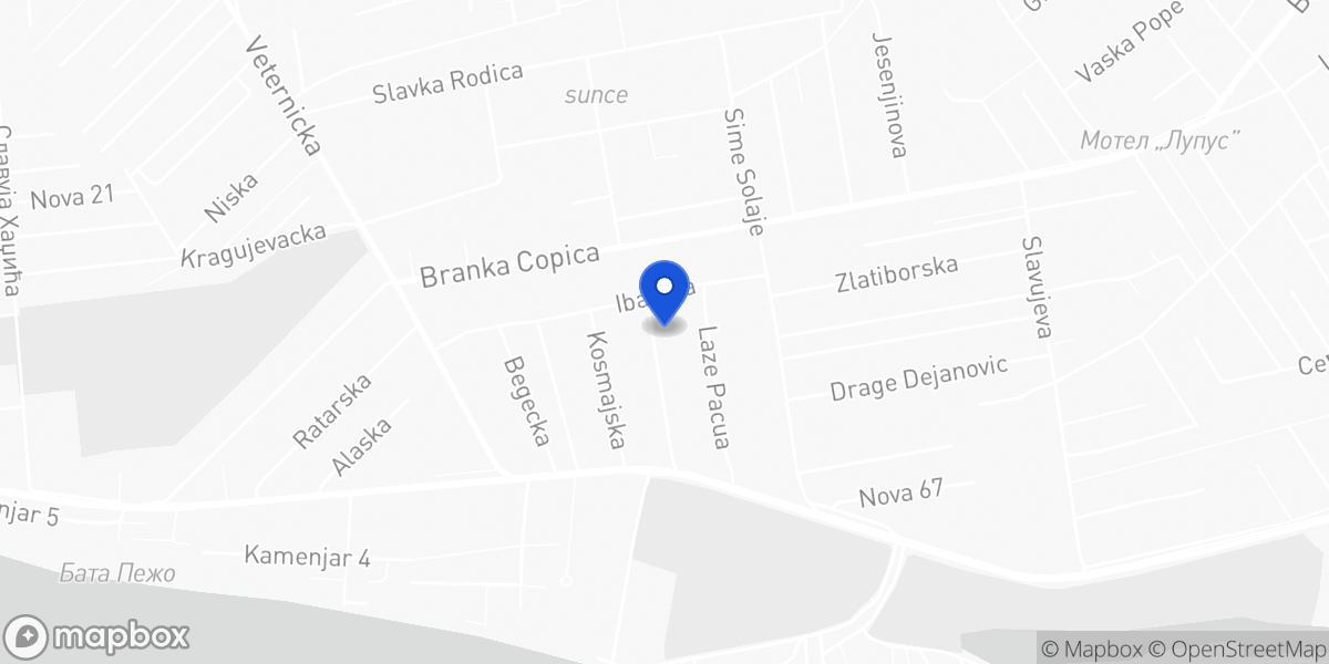 Mapa — Kijevska 9