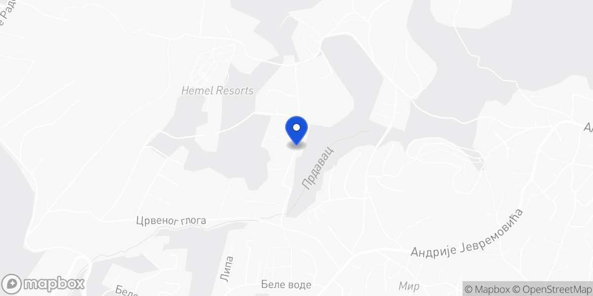 Mapa — Herceg Novog