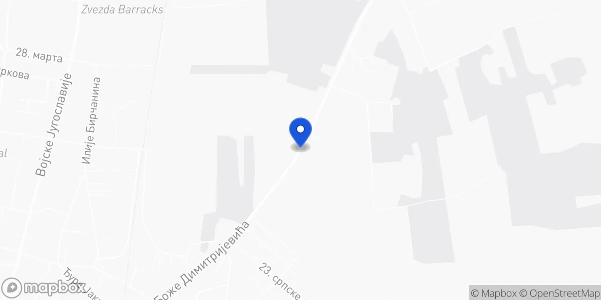 Mapa: Bože Dimitrijevića