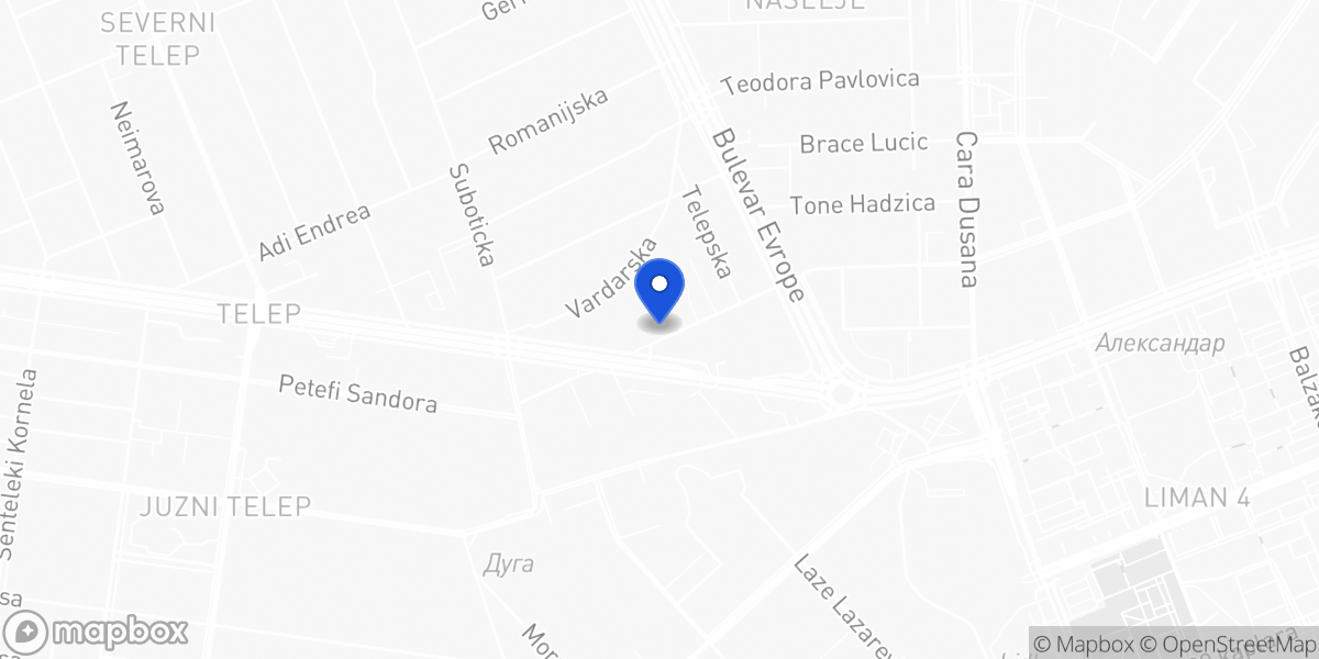 Mapa — Dalmatinska 24