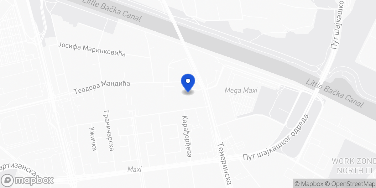 Mapa — Teodora Mandića 5
