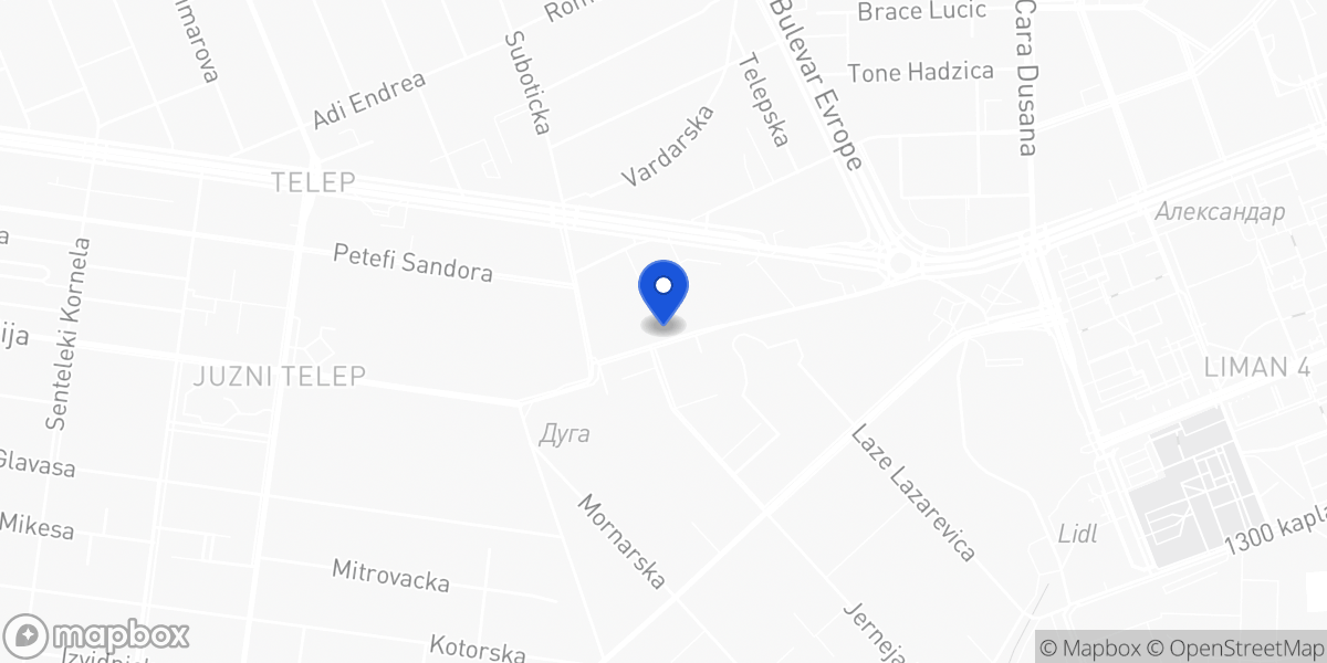 Mapa — Ćirila i Metodija 44