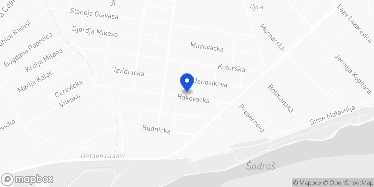 Mapa — Rakovačka 24