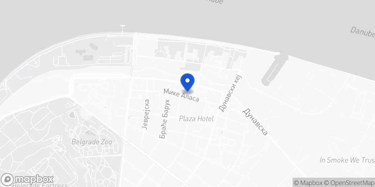 Mapa: Mike Alasa 19, Beograd