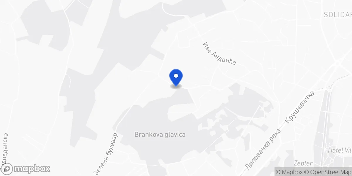 Mapa: Zeleni bulevar