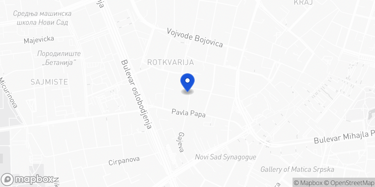 Mapa — Stevana Sremca 13