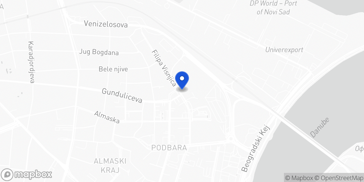 Mapa — Filipa Višnjića 4a