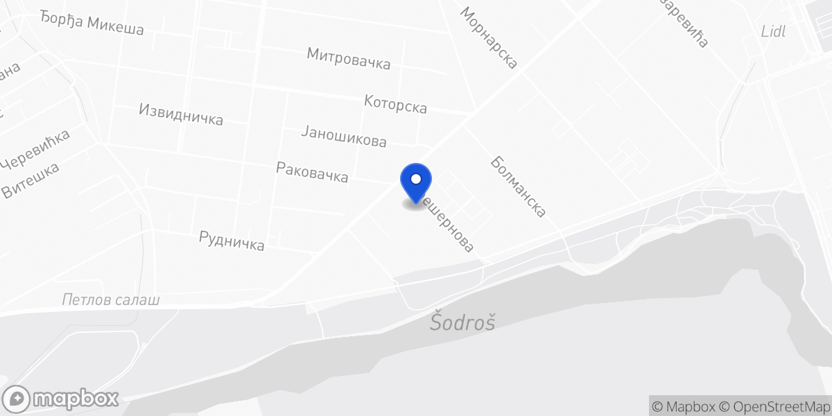 Mapa: Prešernova 4-8