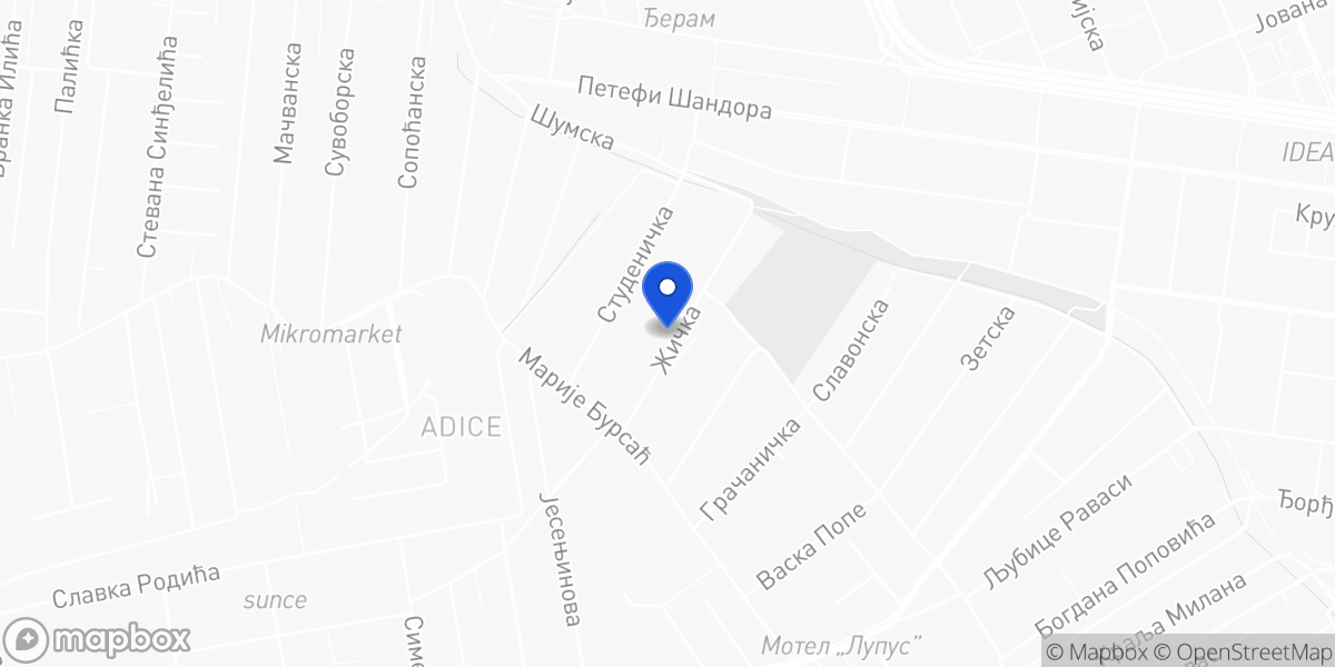 Mapa: Žička 20
