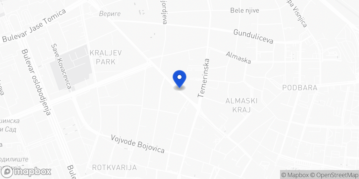 Mapa — Kisačka 8