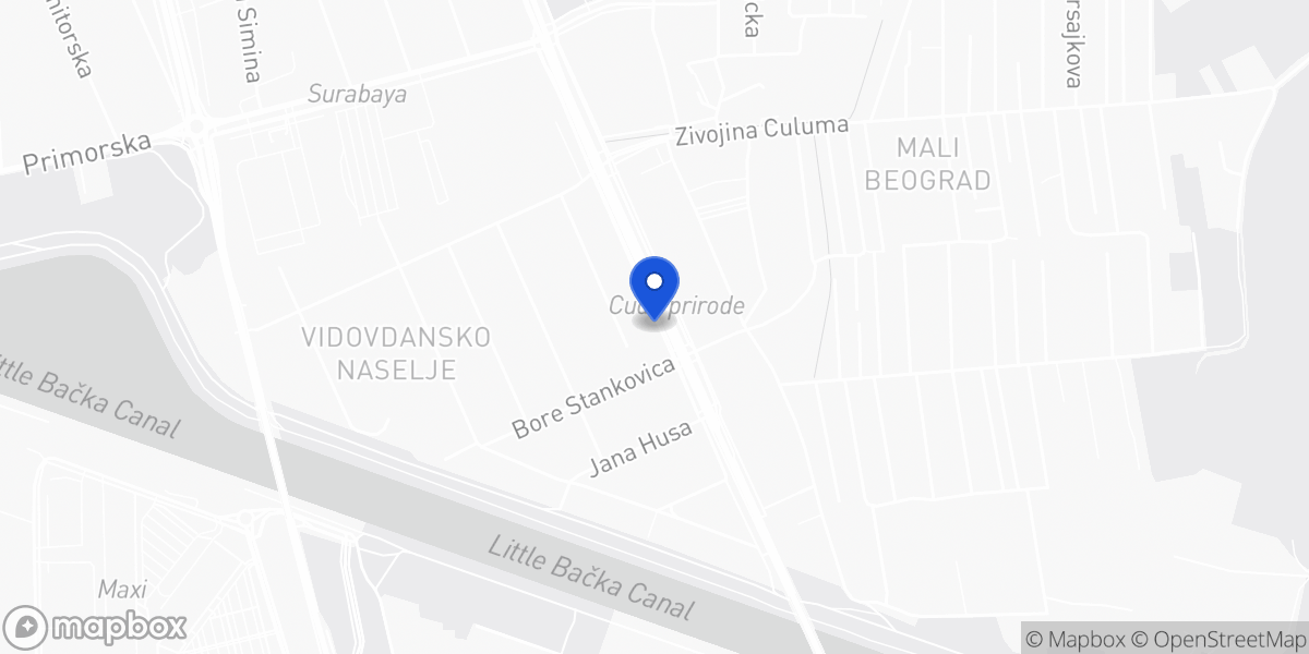 Mapa — Temerinska 151
