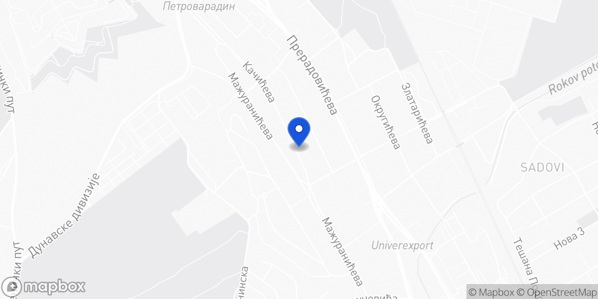 Mapa: Kačićeva 55