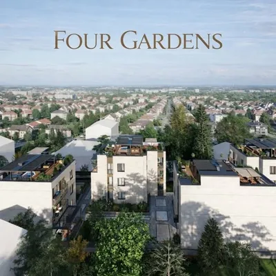 Novogradnja Four Gardens, Bežanijska kosa, Beograd